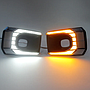    KEEN Newest Daytime Running Light Fog Lamp for Toyota Hilux Rocco 2020-2021 LED DRL Yellow Turning Lamp