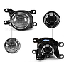  KEEN 12V Car Fog lamp for Toyota Hilux Revo 2021 Auto Fog Light Assembly with cable Headlight