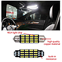 KEEN Auto 31mm 36mm 39mm 41mm C5W 4014 LED 16smd Interior Reading Dome Lamp Festoon Light Bulb License Plate Lights