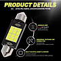  KEEN New Super Bright C5W Led Bulb Dome Reading Roof Interior Light Lamp 31/36/39/41MM Festoon 3030 9SMD Lights Bulbs