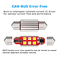   KEEN 12-24V Canbus LED Festoon 31mm/36mm/39mm/41mm 3030 led C5W Car Interior lights Dome Reading License Plate Lights