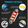  KEEN 12V Auto LED Bulb 31 36 39 42mm Festoon led 3014 12smd C5W led Canbus Interior Dome Reading Lamp License Plate lights