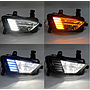  KEEN Wholesaler 12V DRL for VW POLO 2019 Daytime Running Light Fog Light with Yellow Turn Signal