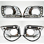 KEEN 12V led light for Toyota Prado 2012 Daytime Running Light Fog Lamp Cover Lamp Headlight Turning Signal