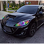 KEEN 60cm RGB Color Chasing Flexible DRL led Strip Remote Control Sequential Amber Turn Signal Daytime Running Light