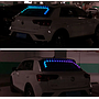  KEEN Car Rear Windshield Decorative Light LED Strip App Remote Control Flash Lamp Interior RGB Atmosphere Ambient Lights