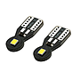 KEEN 12V Auto Lighting W5W 194 3030 Canbus LED Bulbs 2SMD Car Interior Dome Map Lamp License Plate Parking Light Bulb T10