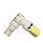 KEEN 12v led Car interior light Bulb W5W 194 168 Silica Gel T10 5630 6smd W5W Silicone Side Lamp Width License Plate Bulbs