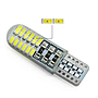    KEEN 12V T10 LED Park Lamps Auto Silicone W5W 3014 24smd Width Clearance Lights Interior Reading Light