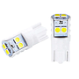  KEEN 12V Ceramic LED T10 LED Bulbs Canbus 3030 6SMD W5W Car Parking Interior Map Dome Reading Lights