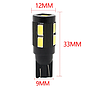 KEEN 12V Car LED Bulb W5W T10 5630 10SMD Car Clearance Width Lights Interior Dome Reading Lamp Parking Light