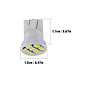   KEEN DC 12V 194 W5W LED T10 1206 8 SMD LED Car Light Bulb White Blue Red Amber Green Pink Bright Lamp Luz bombilla