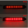KEEN 12V Auto Part Rear Bumper Light for Cadillac SRX 2010-2015 Tail Lamp Brake Parking Signal Reflector Fog Lights
