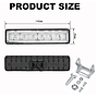 KEEN 18W Led Headlight Bar For Car Motorcycle Truck Boat Tractor Trailer Offroad Spotlight 9D Lens Work Light Driving Fog Lamp
