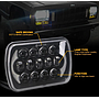  KEEN Led 7 inch LED Headlight for JEEP Wrangler 4x4 Truck OffRoad High low Beam Work Light White 6000K Headlamp