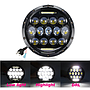 KEEN High Power 75W 4x4 Truck Jeep RV 12V-24V LED Work Light With Hi/Low Beam 7 Inch Led Headlight For Wrangler Fog Lamp