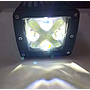 KEEN 12W 3 inch Cube LED Pods Work Light for Car Truck Flood Fog Lights with White Amber Blue Green DRL Offroad Work Lamp