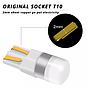 KEEN Canbus Ceramic T10 Led 3030 1SMD W5W Wedge Bulb Auto Dome Reading Car Side Parking Light 194 168 Lamp Bulbs 10-30V