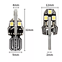 KEEN Car 12-24V LED T10 2835 194 168 Canbus No Error W5W 10SMD Reading Indicator Auto Parking Clearance Light Bulb