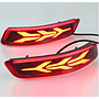KEEN led Rear Bumper Light for Toyota Corolla Altis 2014-2016 Tail Light with Dynamic Turn Signal Reflectors Brake Stop Lamp