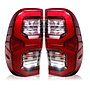KEEN DC9-14 Taillight for Toyota Hilux 2020 2021 LED Tail Lamp Assembly with DRL Flow Turn Signal Brake Light