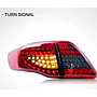 KEEN 12V Tail Light for Toyota Corolla 2007 2008 2009 2010 Tail Lamp Assembly Rear Foglight Brake Turn Signal Lights