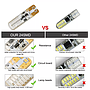 KEEN Silicone T10 Strobe Led Fix+Flash 194 W5W LED 3014 24SMD Car light bulbs Clearance Park Light