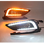 KEEN Auto led for Chevrolet Cruze 2015-2017 U-shape LED DRL Car Light Daytime Running Light Fog Light Cover LED
