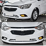   KEEN led Daytime Running Light for Chevrolet Sail 3 2014-2017 DRL Fog Lamp led with Turn Signal Headlight