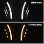 KEEN Wheel Arch Light DRL for Honda CRV CR-V 2023 Flow Turn Signal Side Fender Lights Wheel Eyebrow Daytime Running Lamp