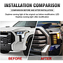 KEEN New Daytime Running Light for Toyota Tundra 2022 2023 White Scan LED DRL Flow Turn Signal Fog Lamp Auto Head Lights