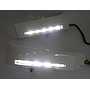 KEEN Car Front Bumper Daytime Running Light For Toyota Tundra 2008-2013 Sequoia DRL Driving Fog Lamp Head Lights