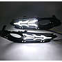  KEEN Car Led Daytime Running Light for Honda Vezel HRV HR-V 2015 2016 2017 2018 DRL with Turn Signal Fog Lamp Cover Head Lights