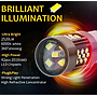 KEEN 12V led Car Bulb 1156 2016 42SMD 1157 Ba15s T15 W16W Turn Signal Reverse Lamp Tail Light T20 T25 Led Light 7443 7440 Led