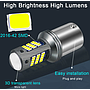  KEEN Wholesale Canbus 1156 led 1157 2016 42smd T25 Auto 7440 7443 Tail Lamp Car Turn Signal Brake Light Bulb T20 LED Bulbs