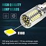   KEEN 12-80V Car Led Turn Signal Tail Bulb 2016 108SMD BAU15S BAY15D 7440 7443 Reverse Brake Light T20 1156 1157 LED Bulb