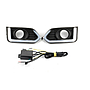 KEEN Car LED DRL for Honda City 2017-2018 Daytime Running Lights with Amber Turn Signal Driving Fog Lamp Cover Car Head Lights