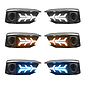 KEEN 12V LED Daytime Running Lights for Honda Civic 10th 2019-2020 DRL Sequential Turning Driving Fog Lamp Head Light