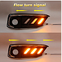 KEEN Car Daytime Running Light for Honda Civic 10th gen 2019 2020 DRL Flow Turn Signal Fog Light Car Head Lamp