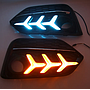 KEEN Hot Sale DRL for 2019 2020 Honda Civic Hatchback Daylight Fog Light Cover led Flow Turning Head Lamp