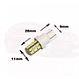 KEEN 12V T10 3014 24SMD Silicone Led Bulb W5W Car Interior Lamp Wedge Clearance Parking Light Automobile Bulbs