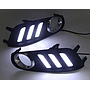 KEEN High performance 12V LED Daytime Running Lights With Fog Lamp DRL Led Lights For Tiida 2012-2015
