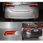 KEEN For DC12V Auto Parts Rear Bumper Reflector Light For 2014-2016 Toyota Corolla Axio Tail Lamp Car LED Brake Turn Signal Lights