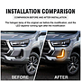 KEEN Newest Design Daytime Running Light for Toyota Hilux Revo 2020 2021 LED DRL Start-scan Driving Fog Lamp Headlight