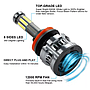 KEEN 360 Lighting LED Headlight 8 Sides COB H4 H7 H11 H1 H8 HB3 HB4 9005 9006 6000k White For Car head fog lamp replacement