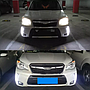 KEEN 12V LED Auto Light Daytime Running Light for Subaru Forester 2013-2016 Fog Light DRL Amber Car Turning
