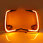   KEEN 12V for Car 2019 2020 Toyota Corolla Led DRL Daytime Running Light White Amber Flow Turn Signal Fog Lamp Cover