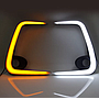 KEEN Car Light DRL for Toyota Corolla 2019 2020 U-shape Daylight Driving Headlights Auto Turn Lamp Foglight led