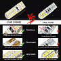 KEEN dc 9-14.5V car light bulb T10 auto interior led w5w 3014 LED 24SMD silicone clearance lights reading lamp 6000k LED lamp