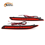  KEEN 12V High Power LED Tail Lamps For Honda Accord 9th 2014 2015 2016 Red Warning Brake light Rear Bumper Reflector Light